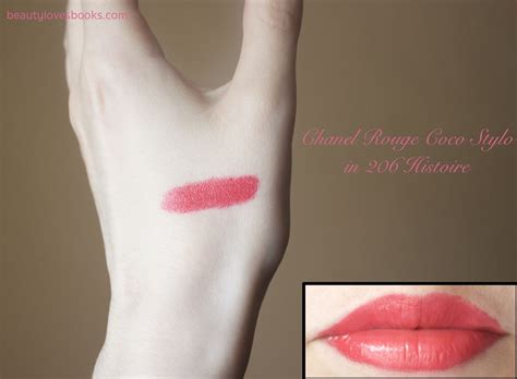 chanel rouge coco stylo histoire 206|chanel rouge coco lipstick attraction.